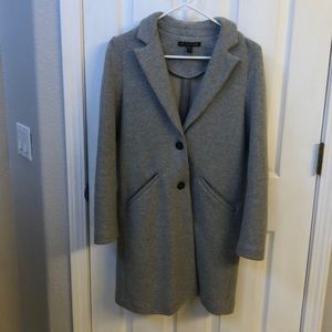 Zara Classic Coat in Grey